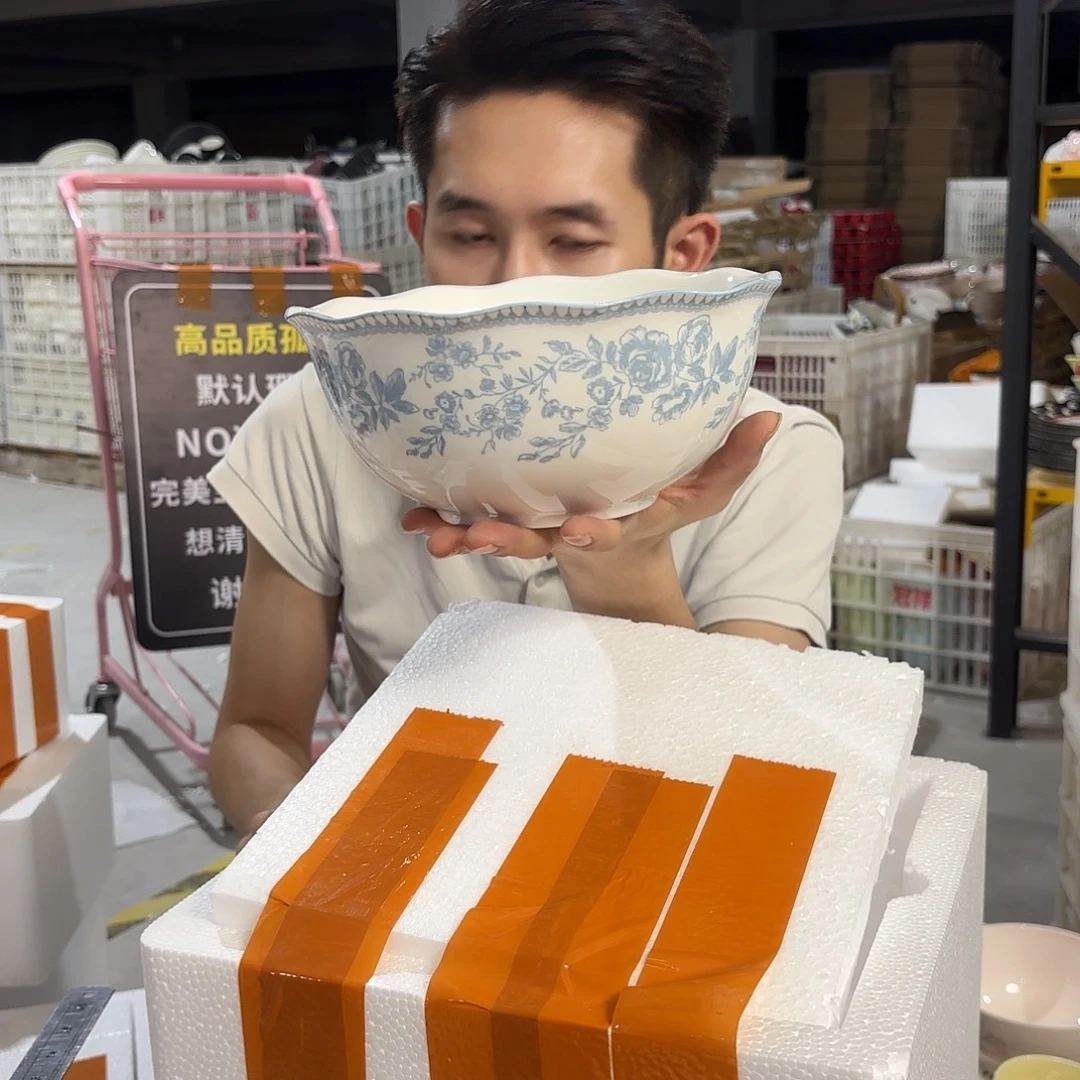 瓷微瑕陶瓷餐具釉下彩