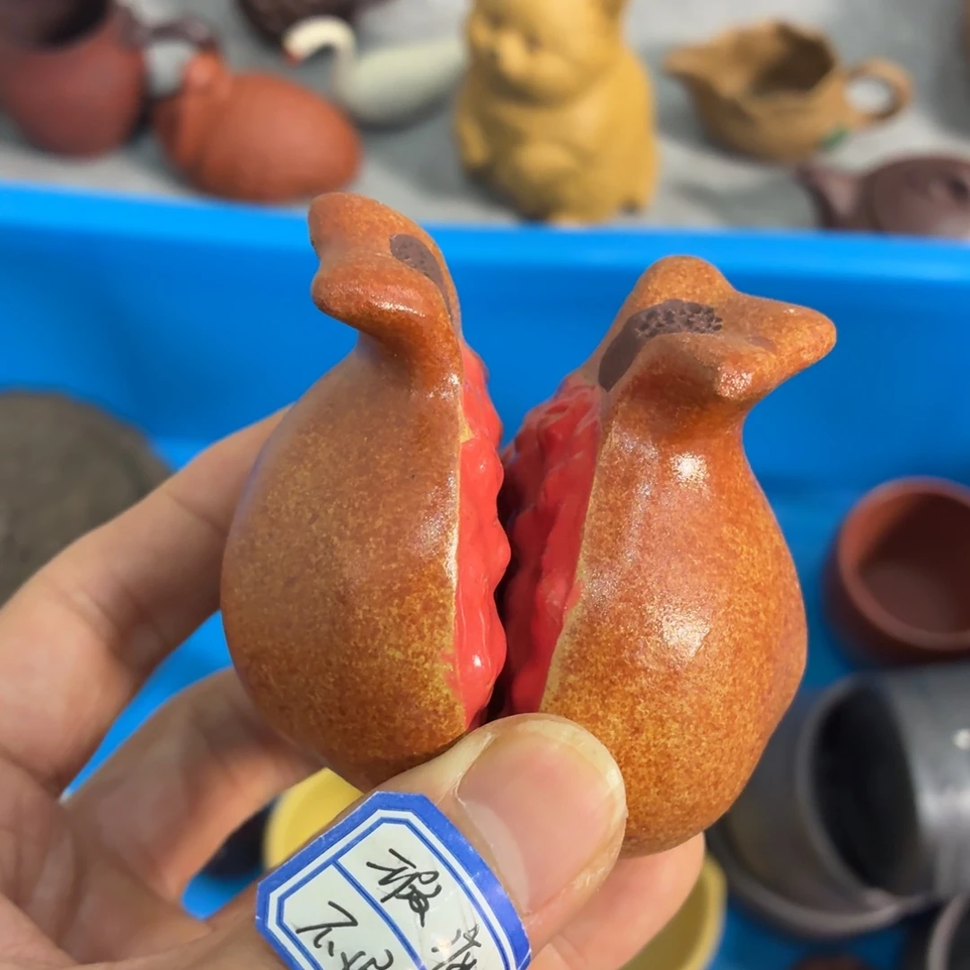 茶杯紫砂放漏放漏放大漏了