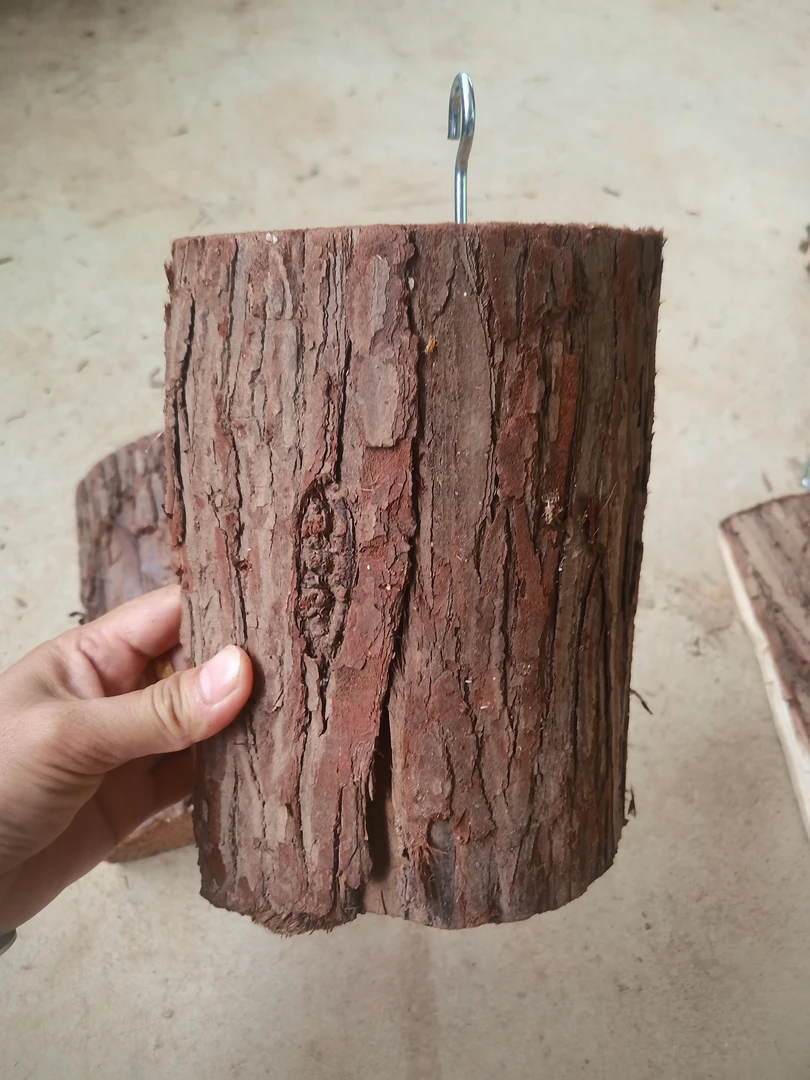 石斛种植材料杉木挂板 3个