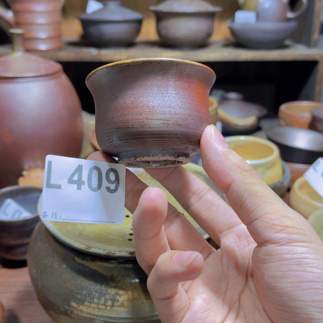 纯手工制作柴烧纯手工制作柴烧杯409