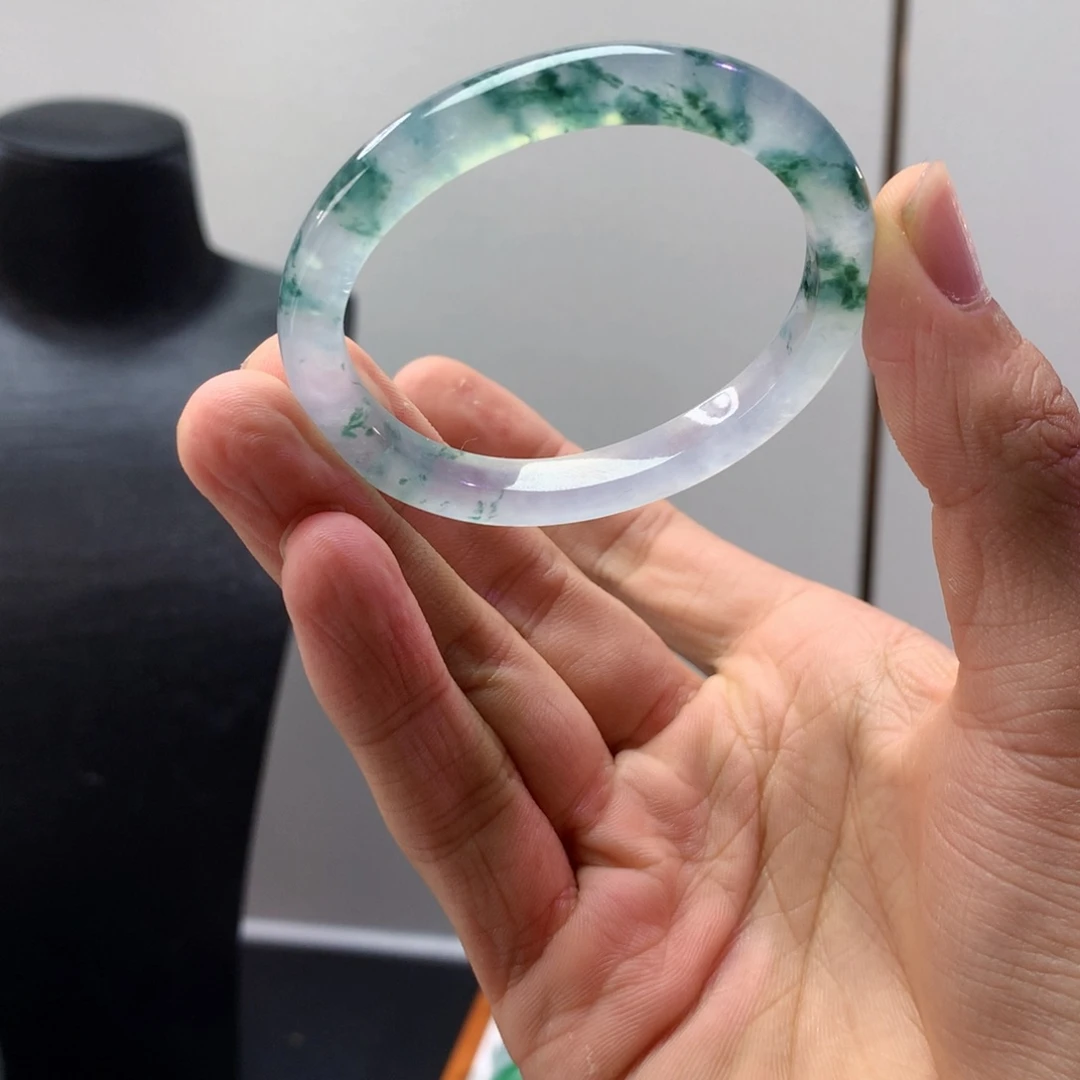翡翠未镶嵌手镯闪购9