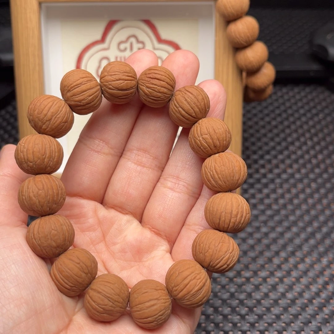 吊坠文玩核桃猴头手串原皮原色