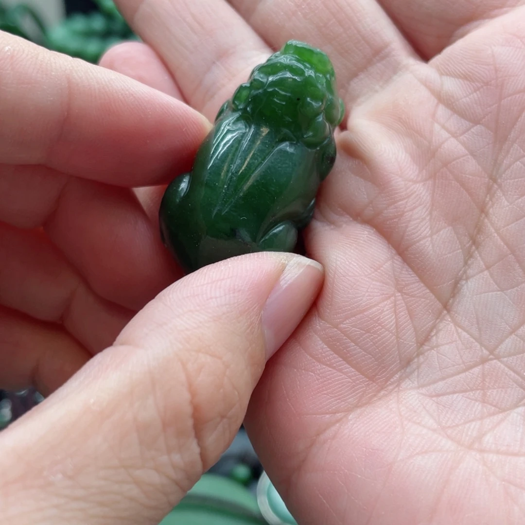 和田玉（青玉）未镶嵌颈饰