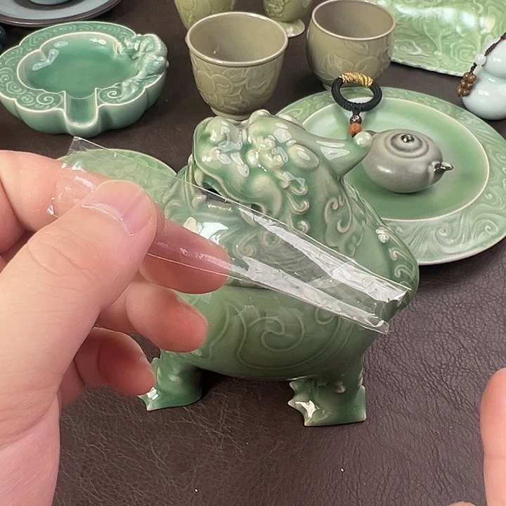 黄***青青瓷茶器青瓷茶器