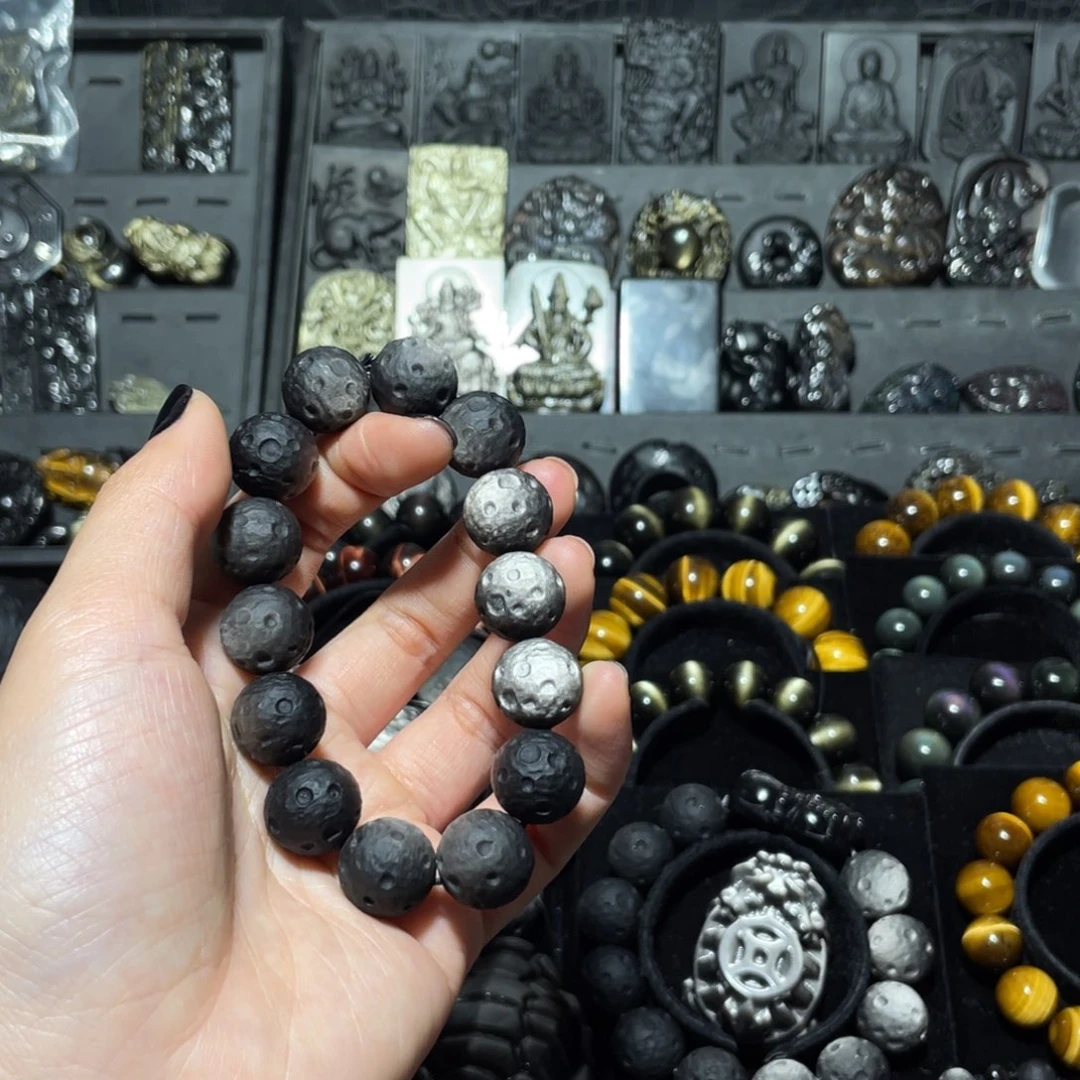 L***E黑曜岩未镶嵌珠宝奇石