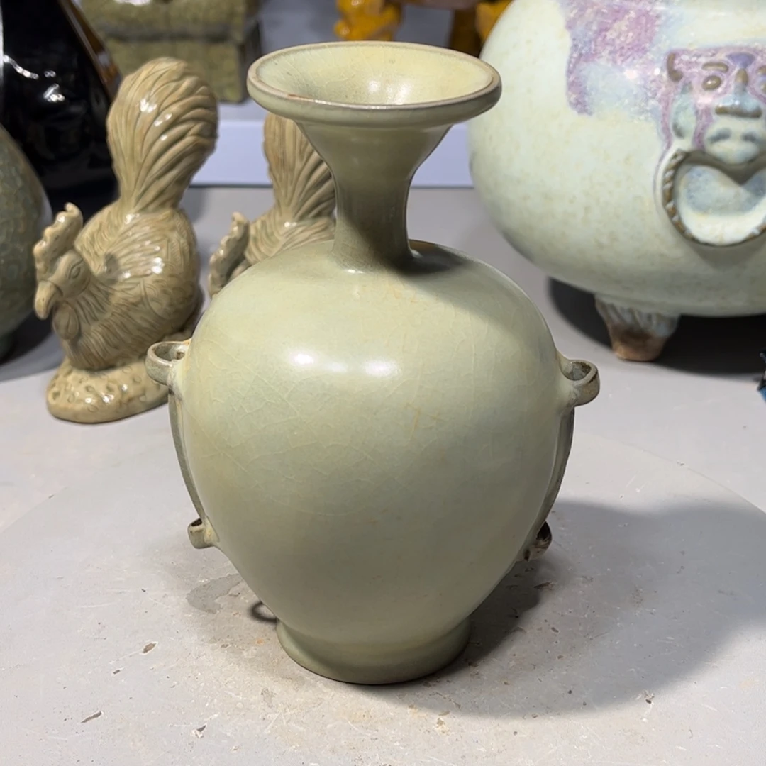 瓶汝窑瓶子品相完美
