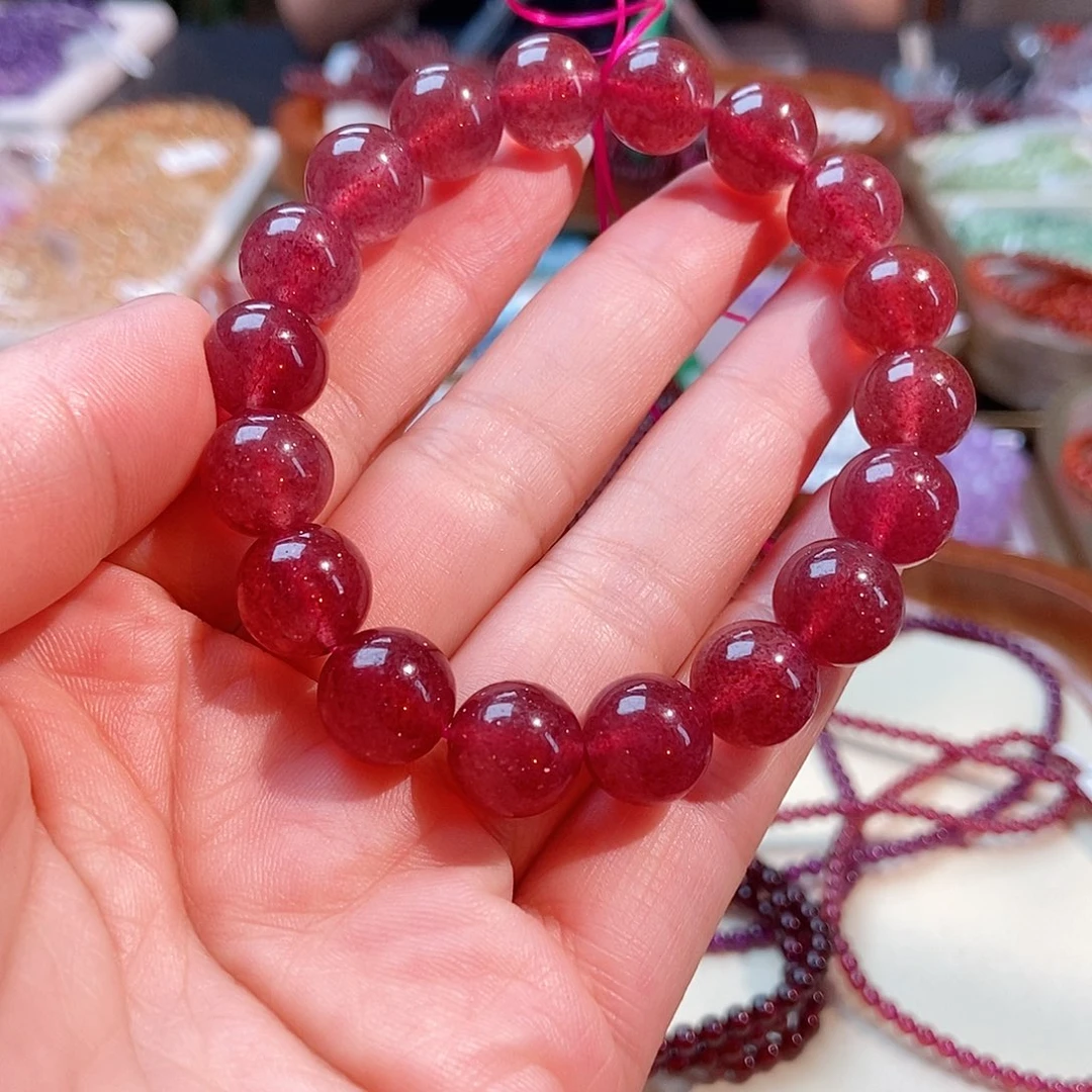 一***花未镶嵌手链水晶水晶11+