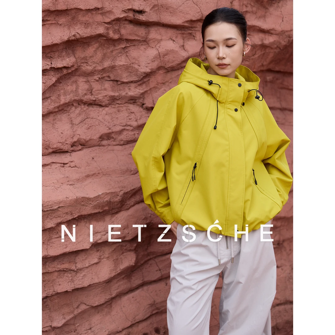 尼采 官方直营｜山系冲锋衣｜经典三合一飘纱户外感登山外套90205