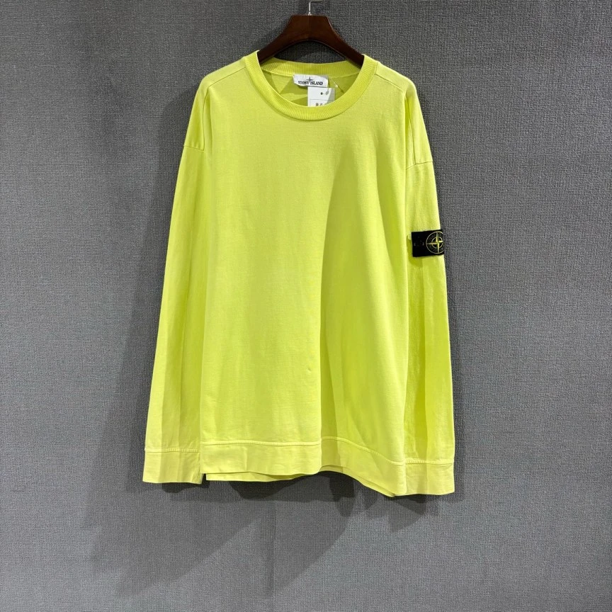 95新 STONE ISLAND 石头岛（pm）袖标圆领长袖 XL码/9031