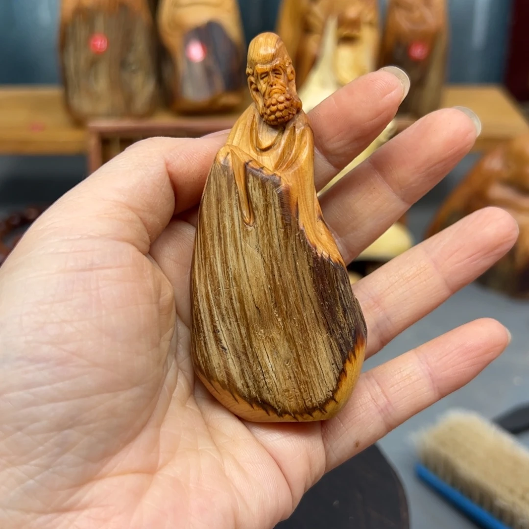 柏木崖柏木摆件手把件，51