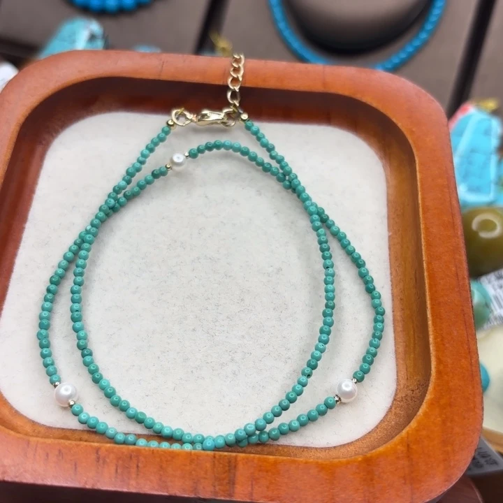 绿松石未镶嵌手链