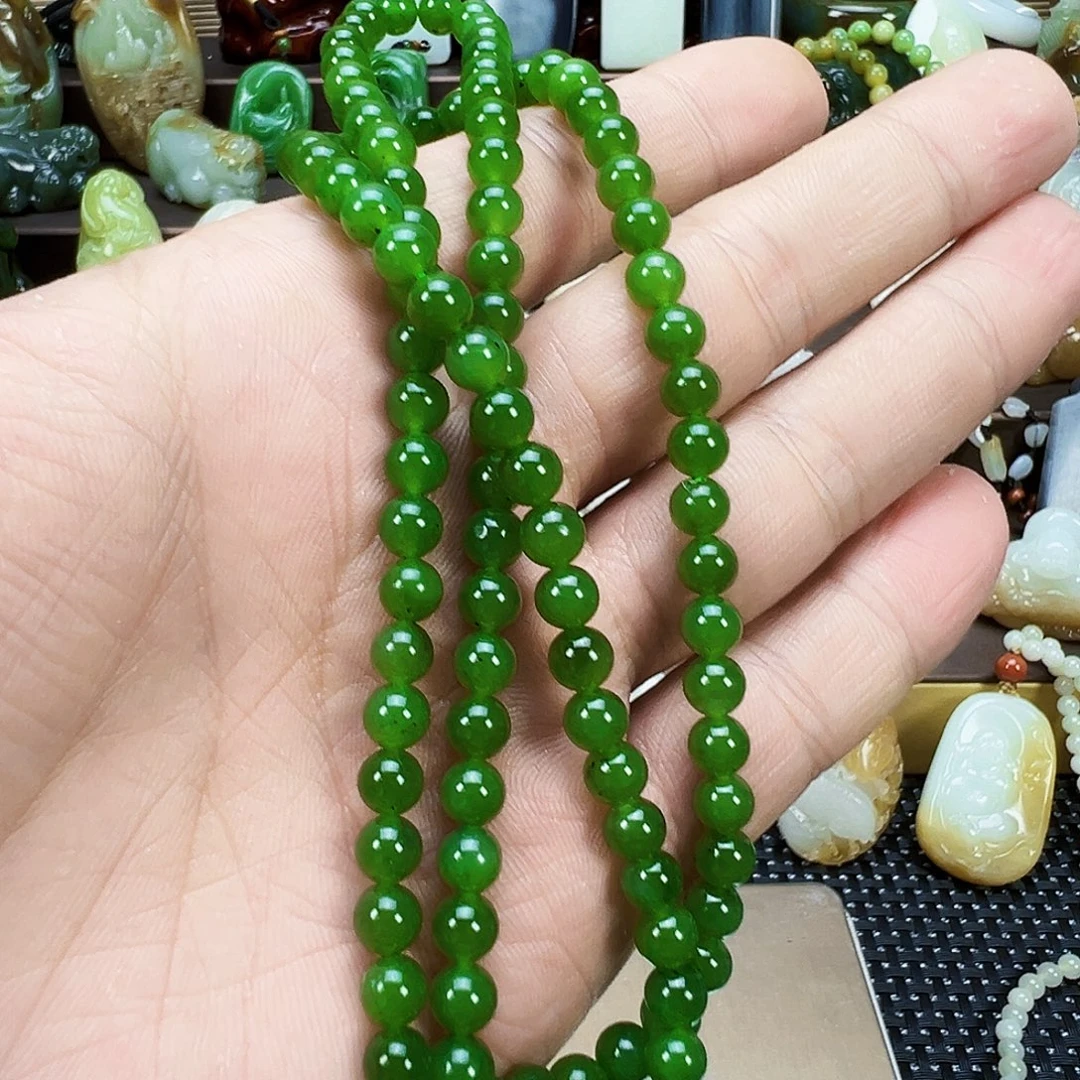 菩***子吊坠(赠链)未镶嵌和田玉