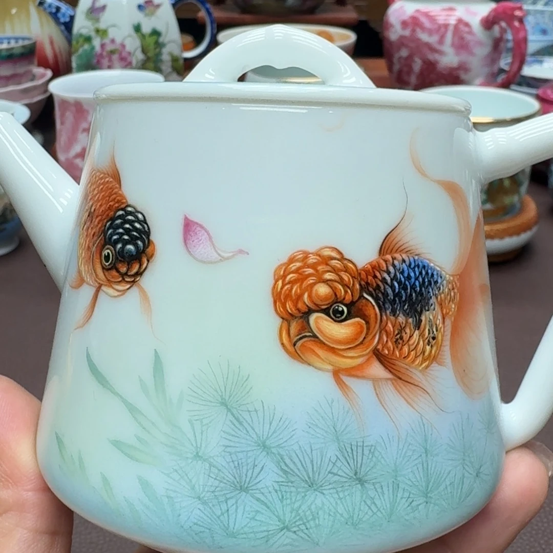 瓷片景德镇仿古手工制作精品展示