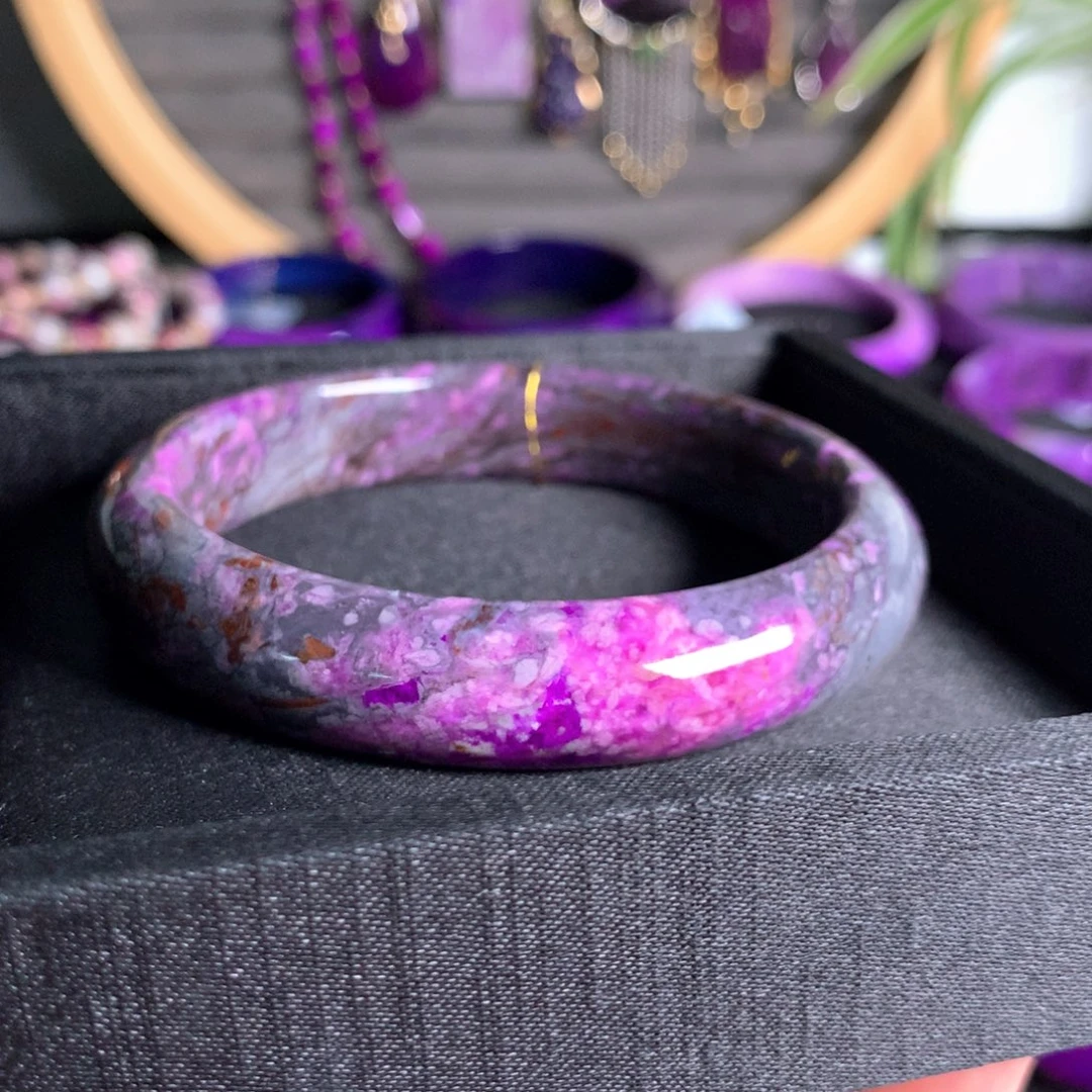 苏纪石（舒俱来）未镶嵌手镯