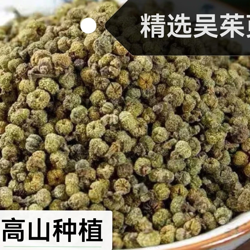 高山精选吴茱萸正当季泡茶味浓新鲜500克每袋100度开水冲泡