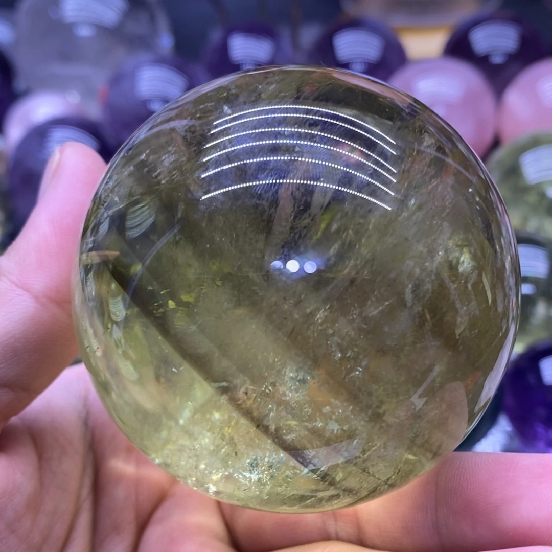 未镶嵌珠宝半成品紫晶3127黄水晶