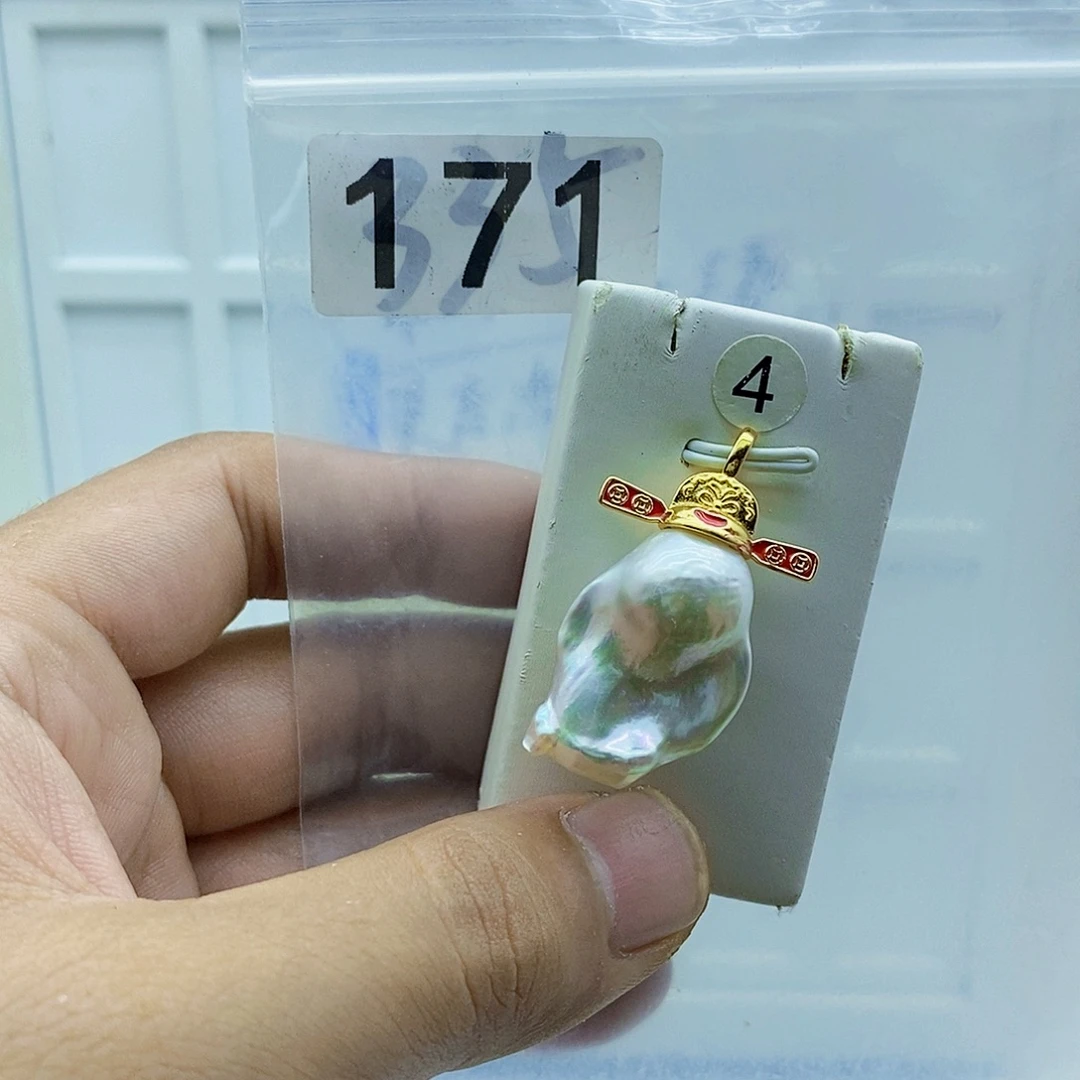 颈饰合金淡水珍珠