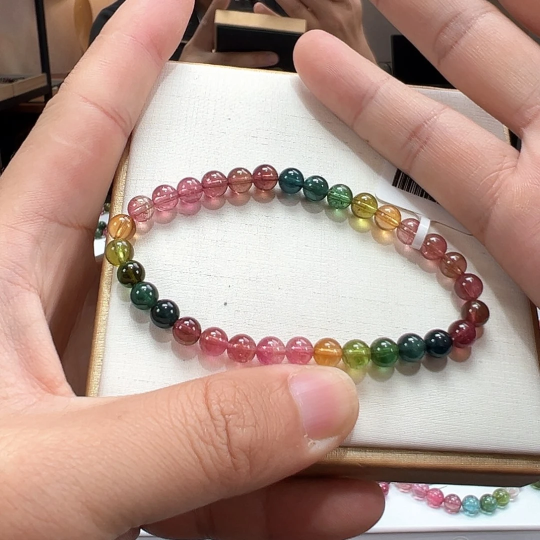 未镶嵌手串碧玺6mmmmmmmmmmm