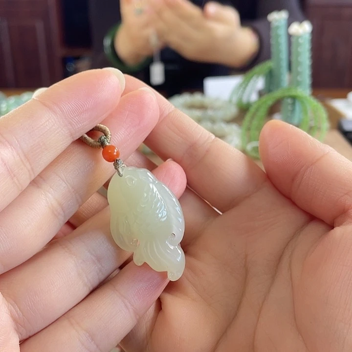 和田玉（黄玉）未镶嵌套链