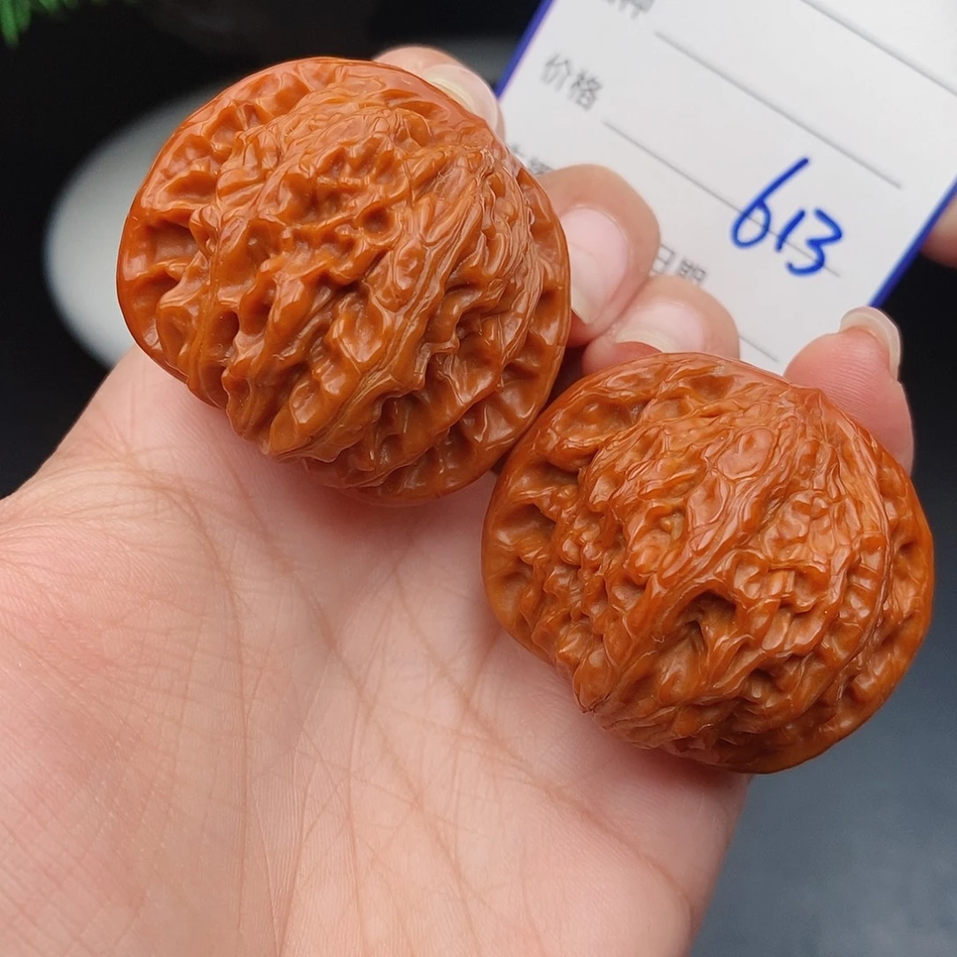 把件文玩核桃40山地磨盘613