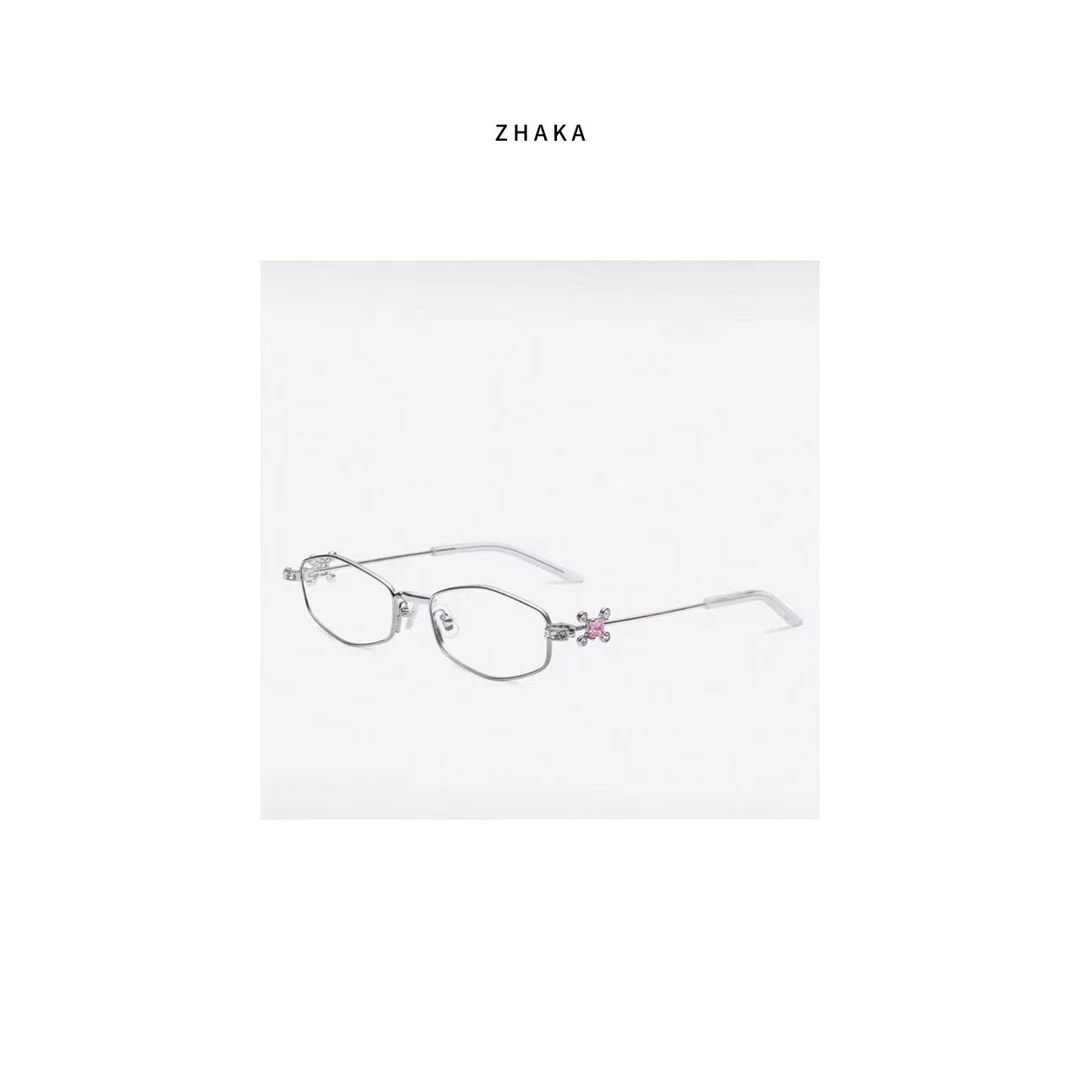 ZHAKA/椭圆高级感防蓝光眼镜