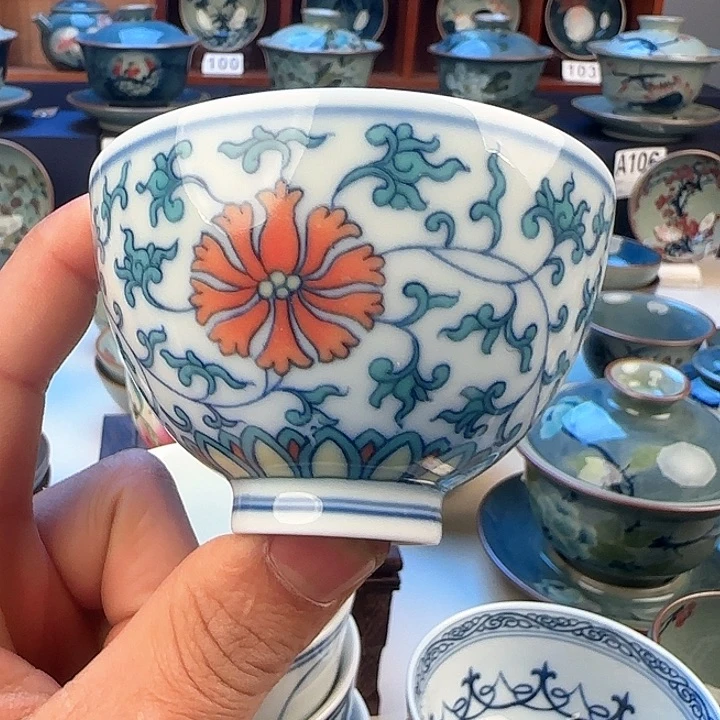 景德镇陶瓷陶瓷杯茶具