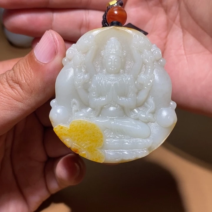 健***下颈饰未镶嵌和田玉
