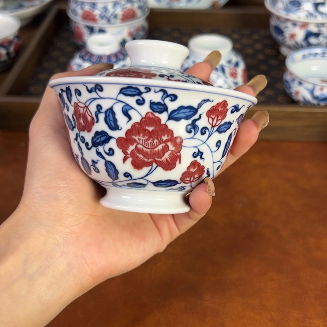 摆件景德镇手工手绘陶瓷