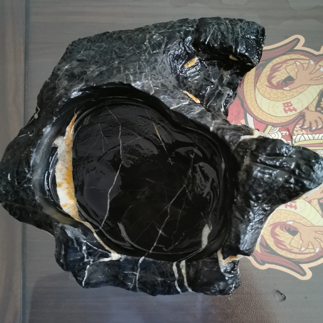 1号链接灵璧奇石花盆鱼缸烟灰缸砚