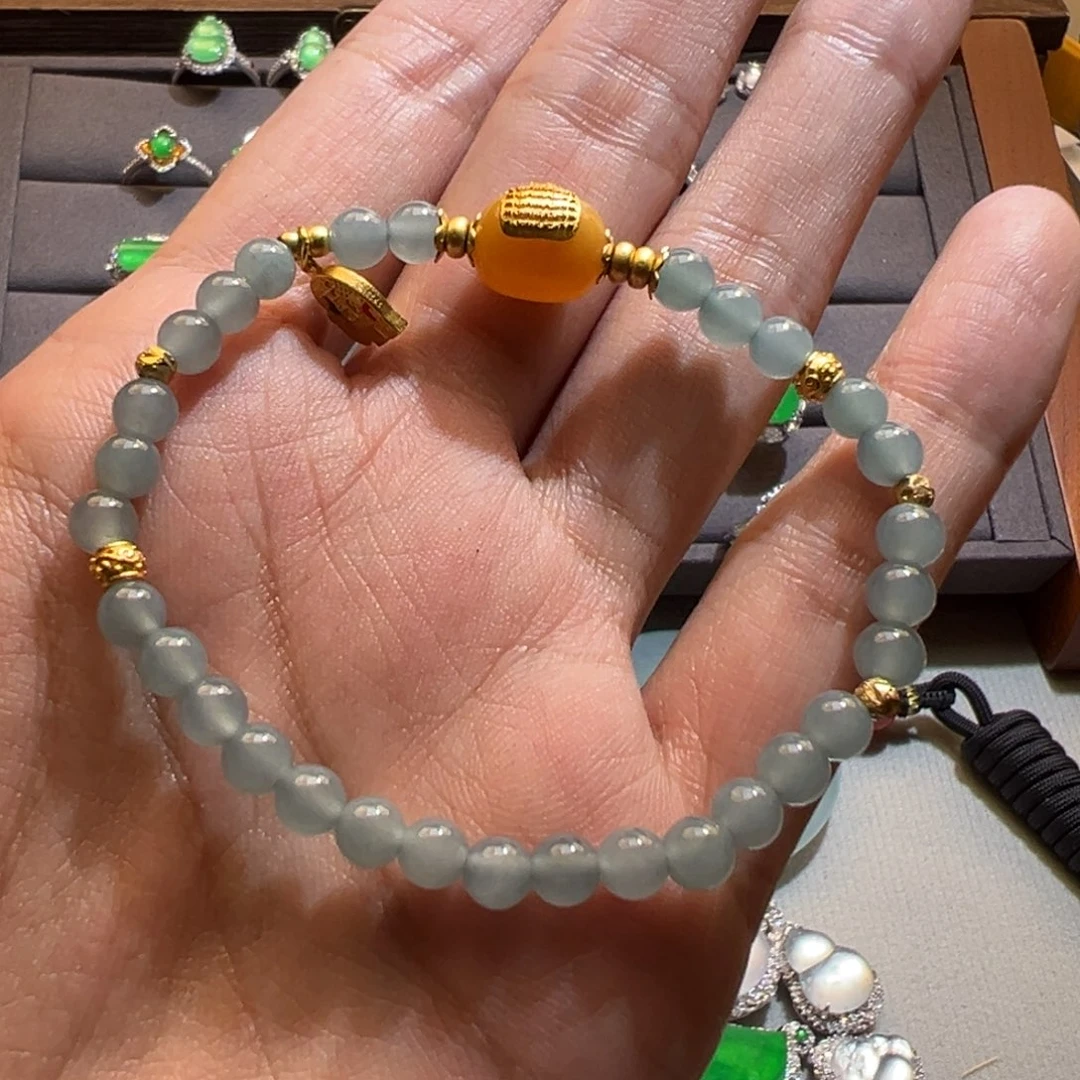 未镶嵌手链翡翠手链