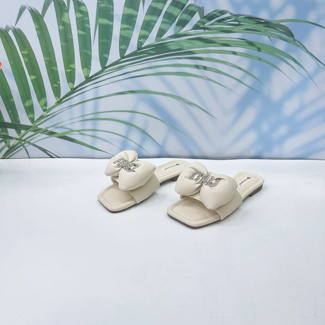 小强家女鞋 芽儿家新款百搭女拖鞋（Y679-72-1）（W35AYV2785604S）