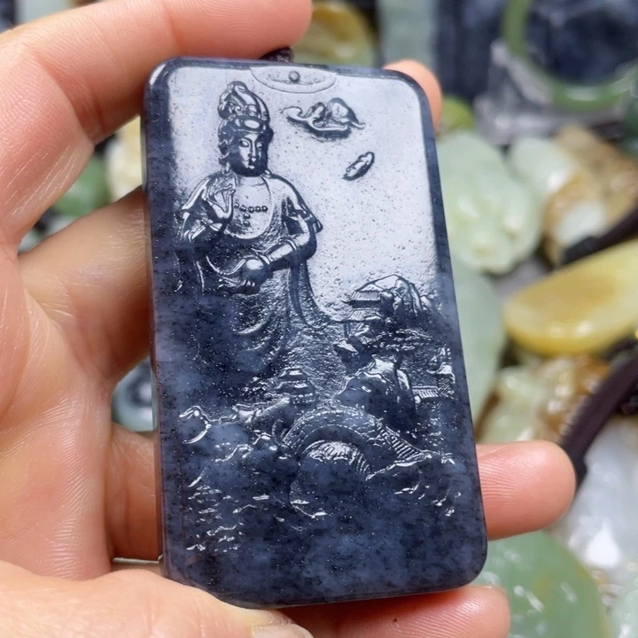 和田玉挂件未镶嵌