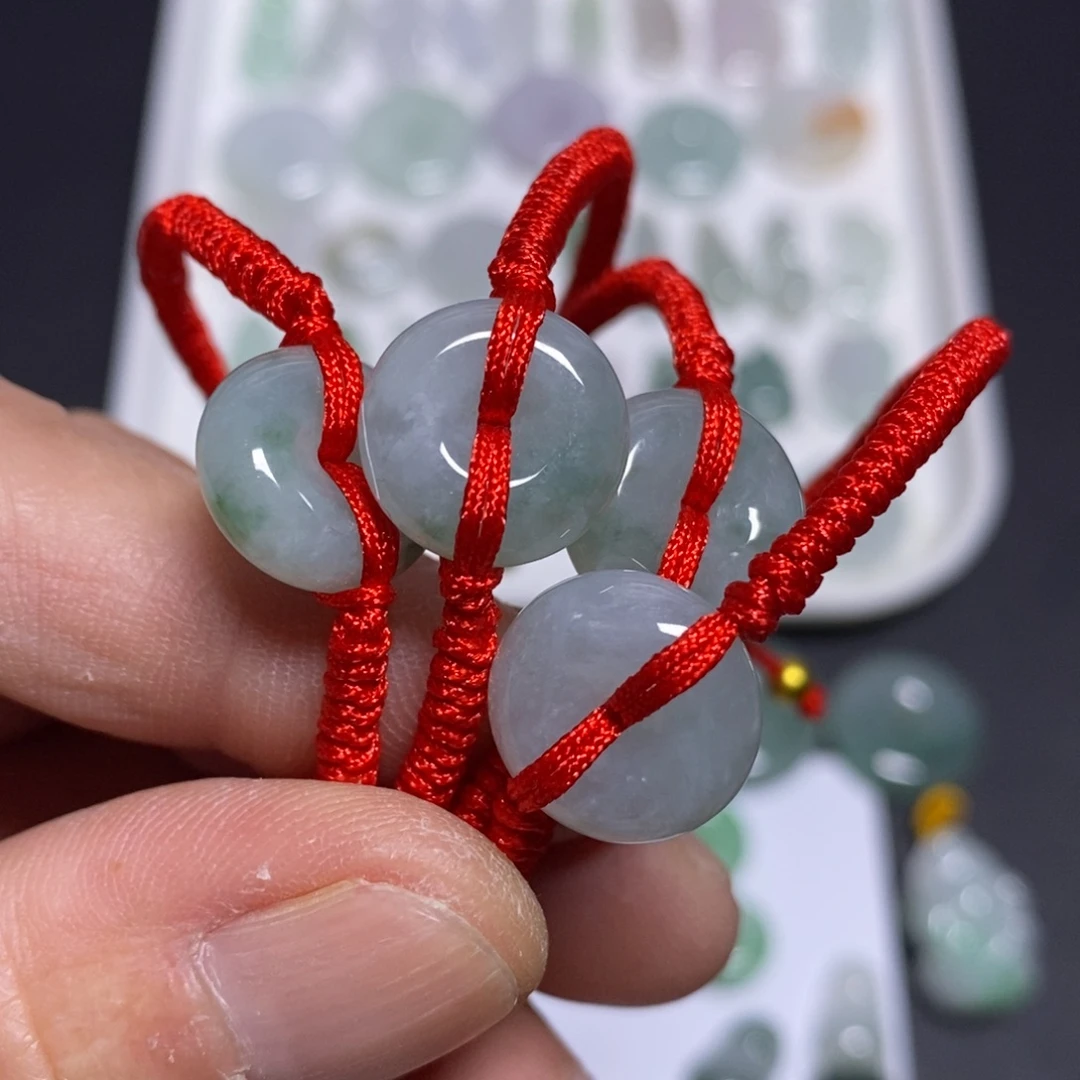 翡翠未镶嵌套链多样性发其-