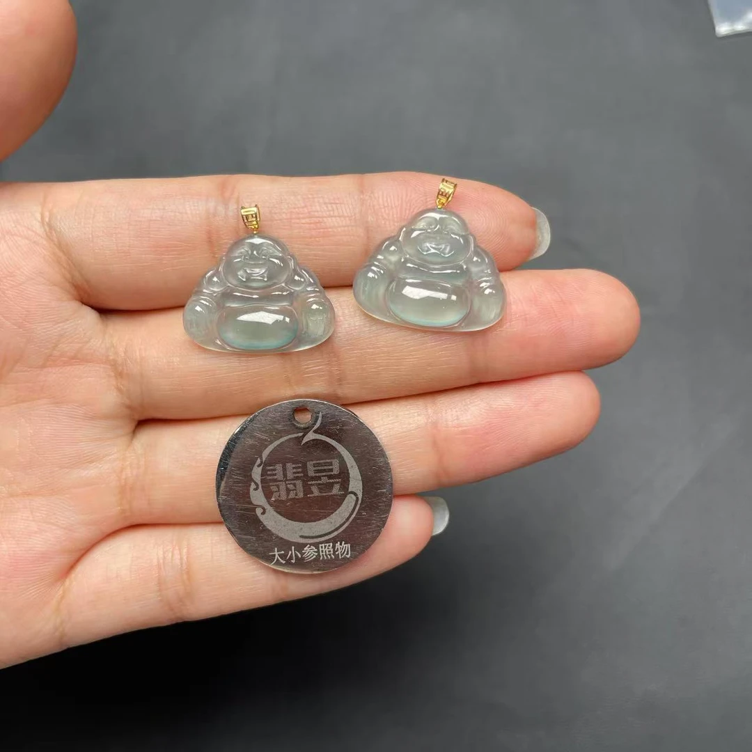 37977T16-3N19-翡翠佛公吊坠-多样性/发一件