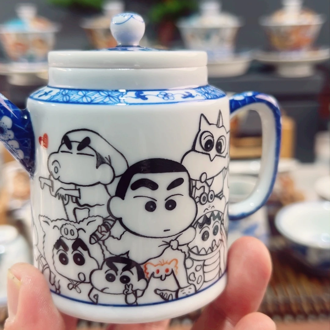 杯小**菇景德镇手工手绘