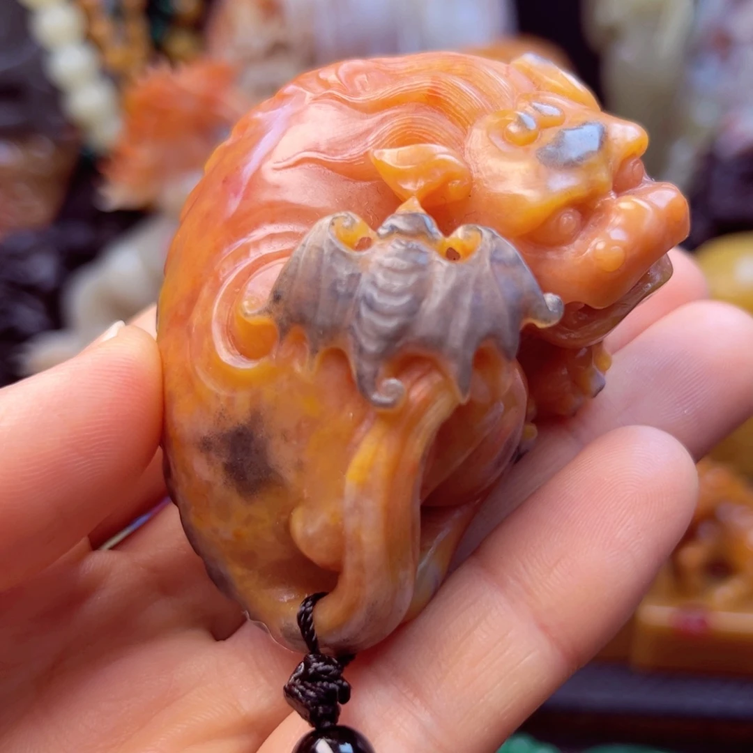 寿山石芙蓉石手链