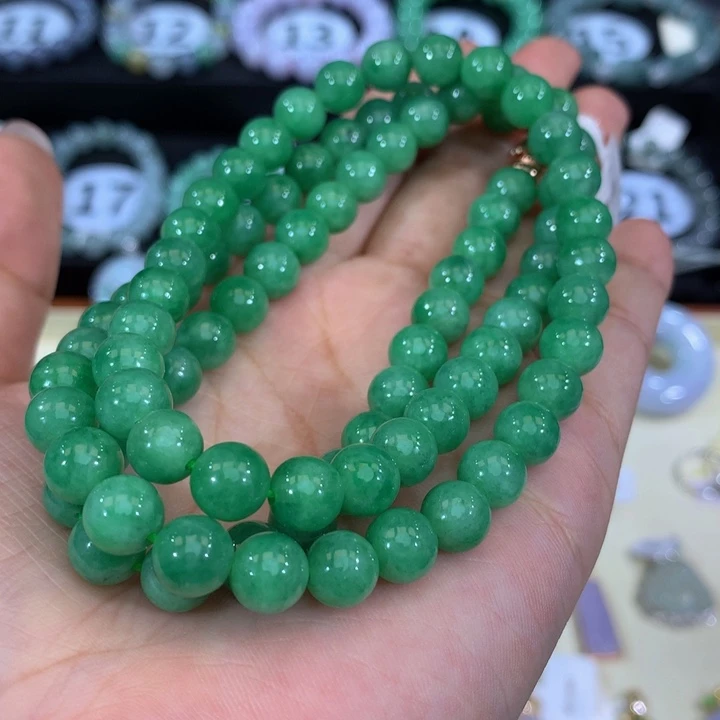 未镶嵌手链翡翠时***&翡翠