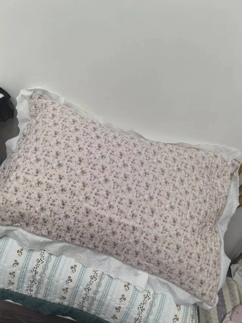 2025新款床盖同款枕套一对