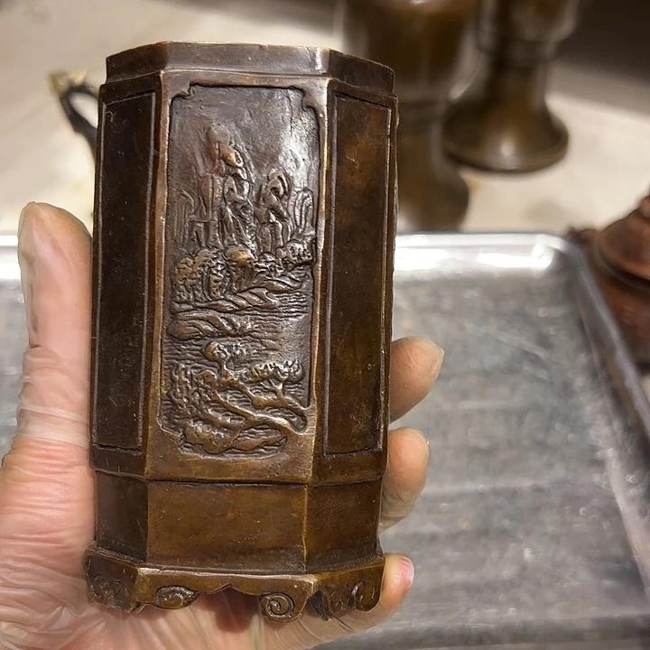 微瑕疵黄铜摆件工艺品