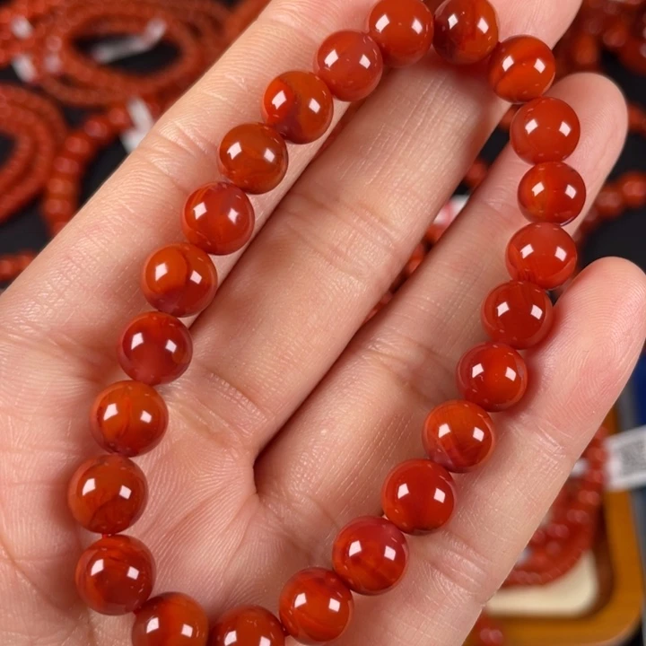 未镶嵌手链南红玛瑙空***1