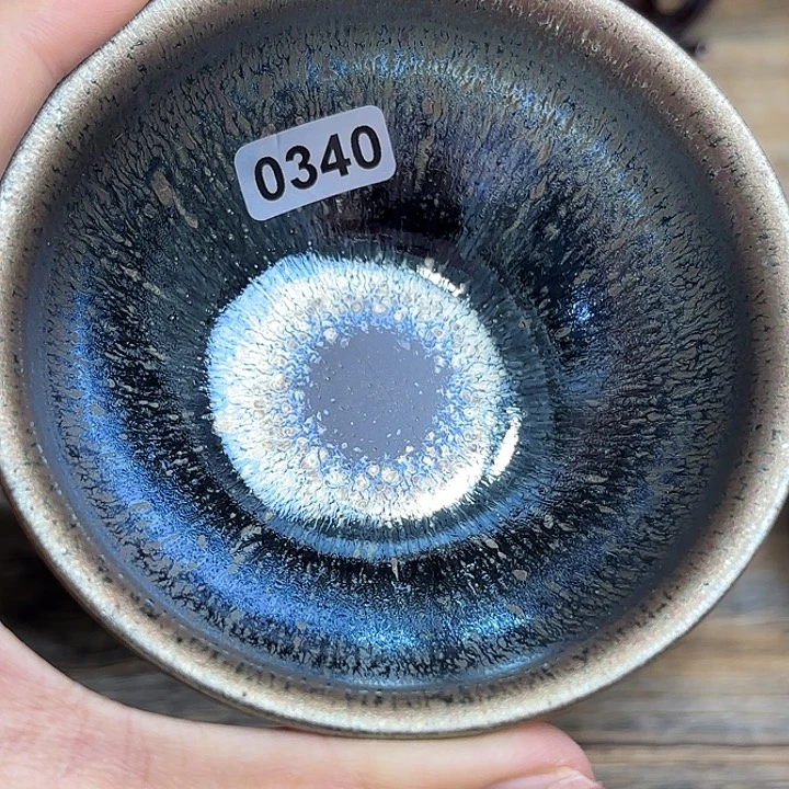 茶盏沐雨茶器柴烧主人杯