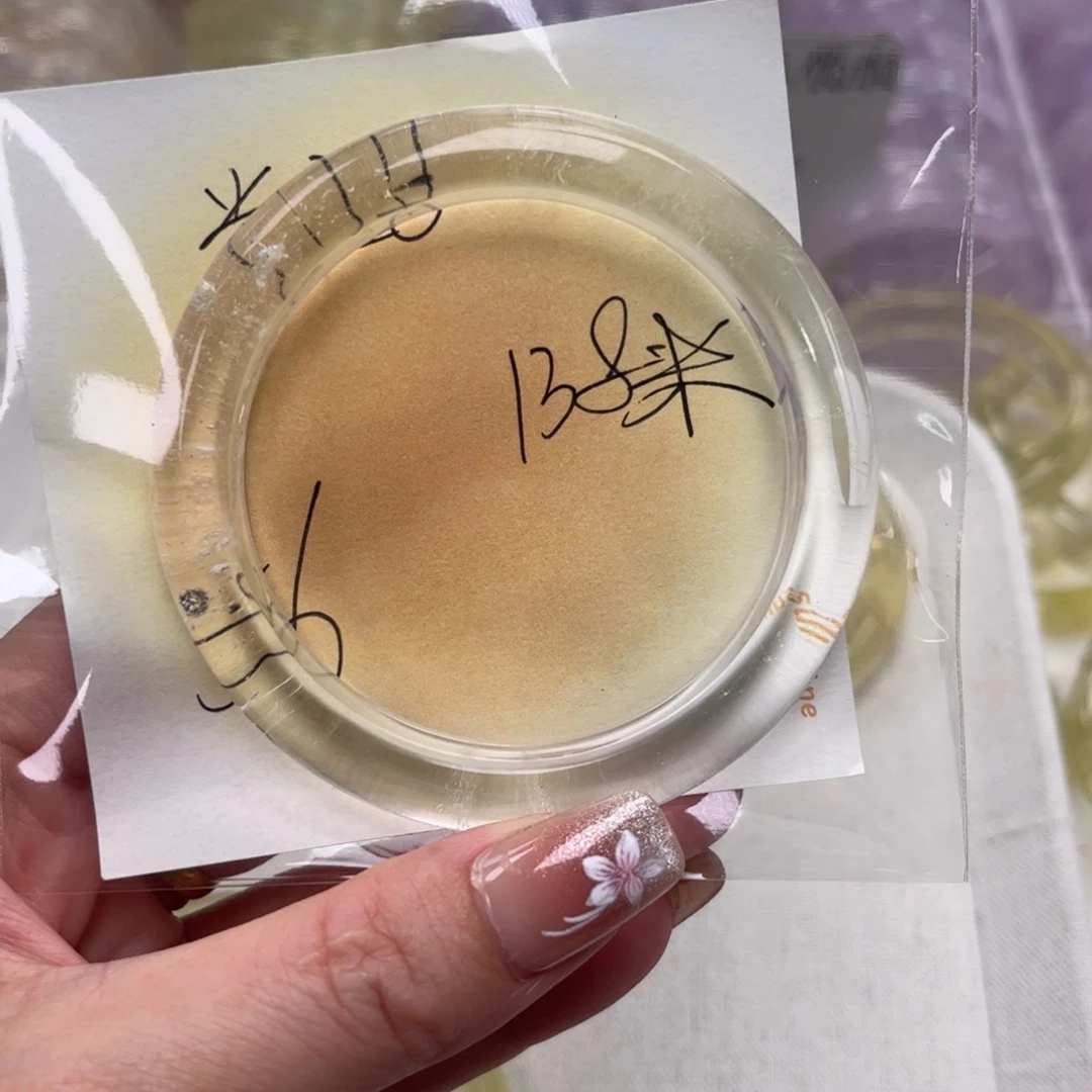 水晶手镯未镶嵌白水晶56