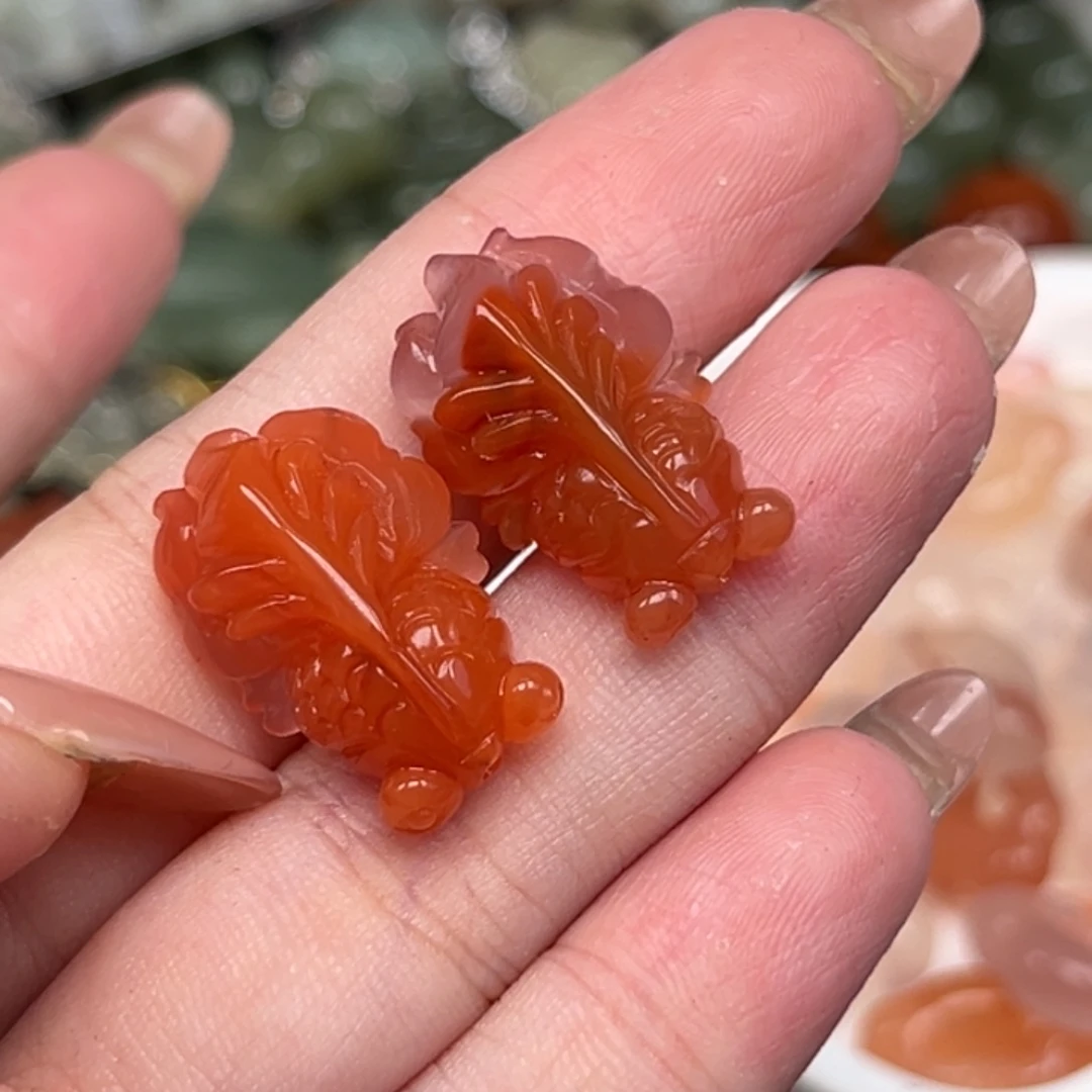 南红玛瑙未镶嵌吊坠(不含链)