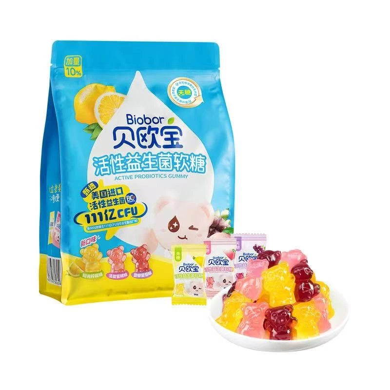 Members Mark/山姆活性益生菌软糖混合口味水果凝胶糖果零食追剧