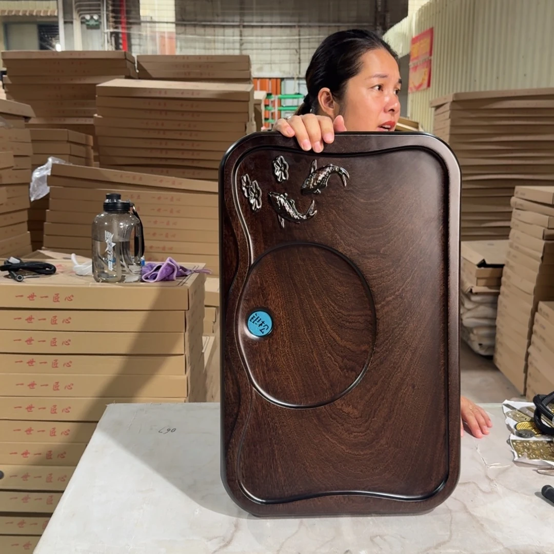 花梨木茶盘55*35尺寸