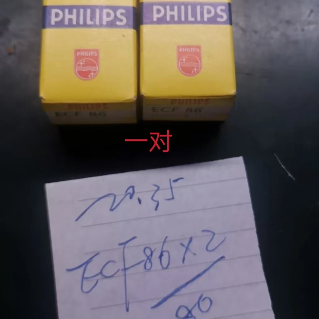 ECF86全新原装早期（菱形底）进口电子管