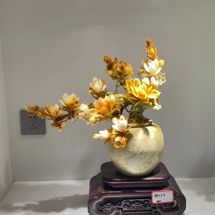 未镶嵌蛇纹石玉（覆膜）珠宝奇石