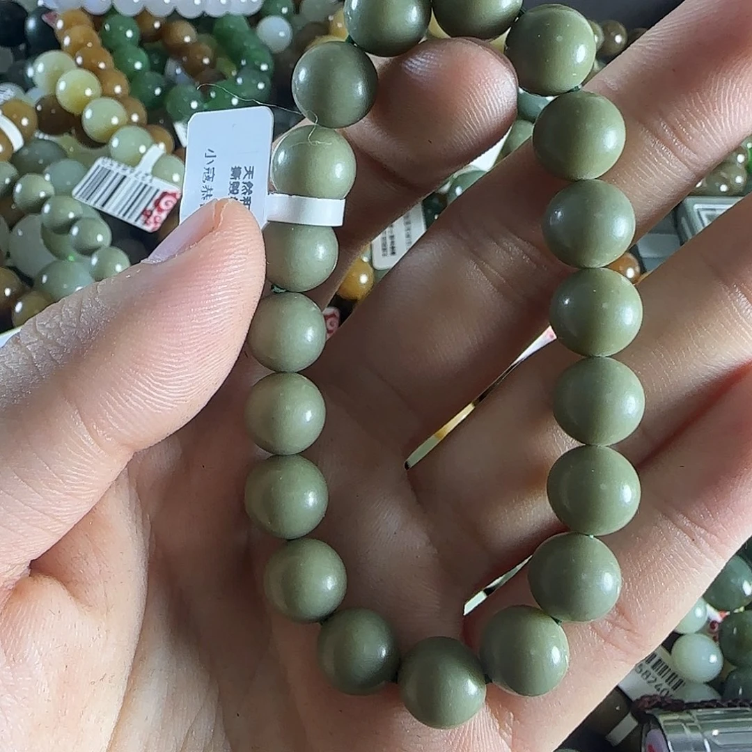 和田玉手链未镶嵌96