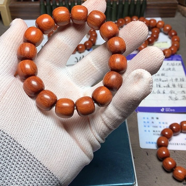 手串/手链小叶紫檀天****天13 14 16 颗 顶泥