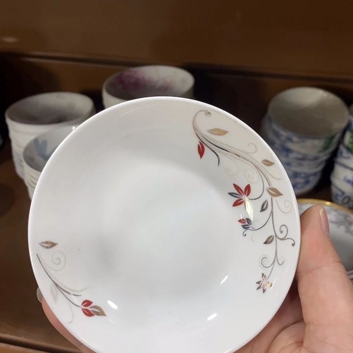 陶摆件032号4英寸8个装味碟